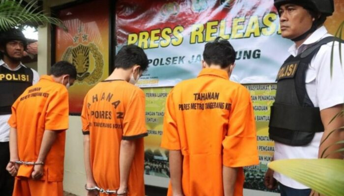 Aksi Curanmor di Tangerang Digulung Polsek Jatiuwung, 8 Tersangka Ditahan
