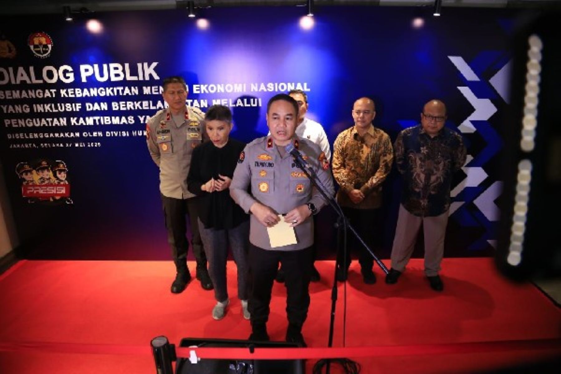 Dialog Publik Polri: Menjaga Kamtibmas, Mendorong Ekonomi Inklusif