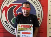 Polres Palas Amankan Pelaku dan Barang Bukti Narkoba di Desa Aliaga