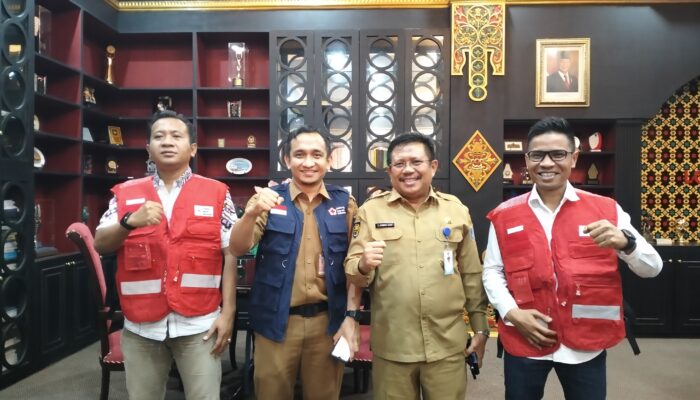 Plt Ketua PMI Lombok Barat Temui Bupati LAZ, Laporkan Kesiapan Muskab