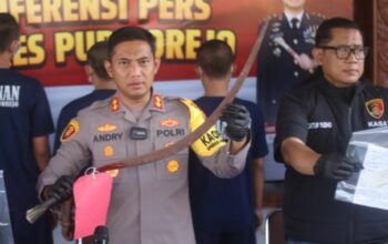 Aksi Preman Bersenjata di Tiga Titik Purworejo Berhasil Diungkap