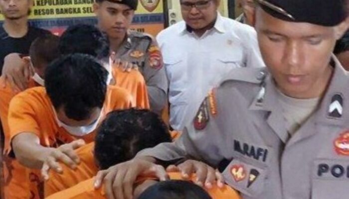 Polres Bangka Selatan Ungkap Tiga Kasus Kriminal Selama Operasi Pekat Menumbing II