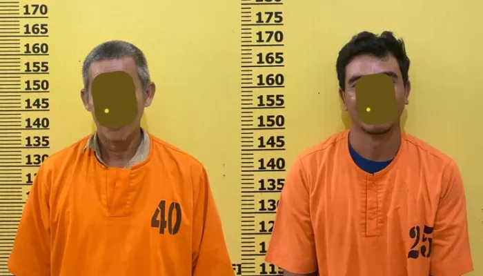 Karhutla di Taman Nasional Teso Nilo, Polres Pelalawan Amankan Dua Pelaku