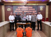 Polres Lampung Barat Ungkap Hasil Positif Operasi Pekat Krakatau 2025