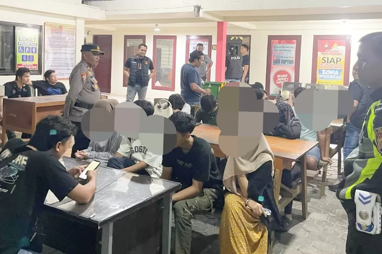 Polres Pelalawan Tertibkan Penginapan dan Warung Remang, 7 Pasangan Diamankan