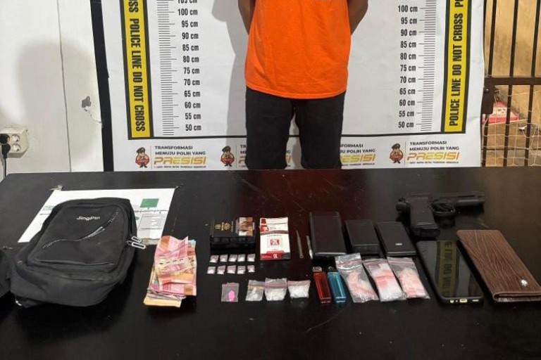 Polres Simalungun Bekuk Pengedar Sabu dan Ekstasi di Tapian Dolok