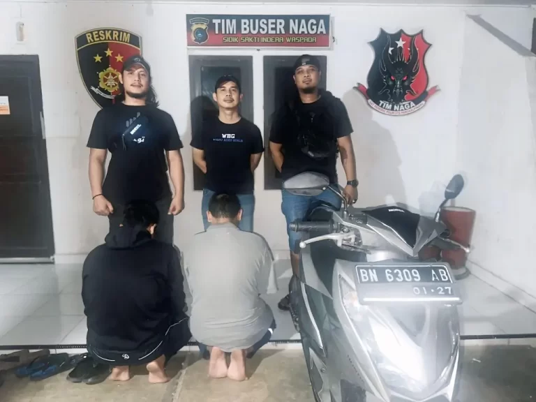 Polresta Pangkalpinang Tangkap Dua Pemuda Pelaku Curat Sound System Masjid