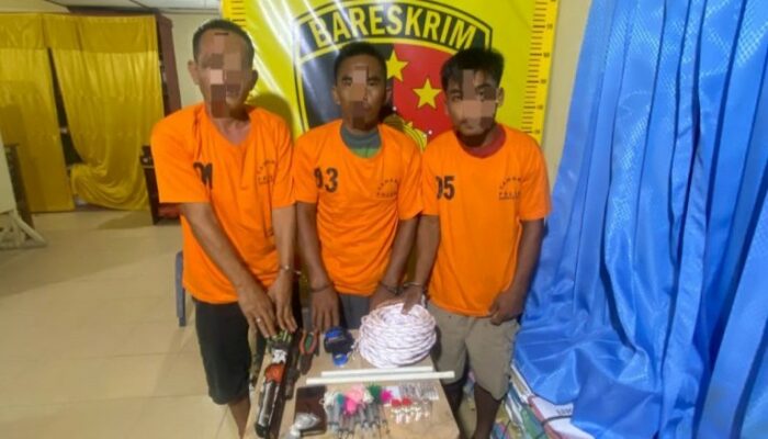 Polsek Bandar Pulau Ungkap Jaringan Pencurian Hewan Ternak di Asahan