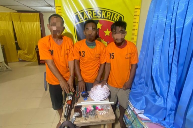 Polsek Bandar Pulau Ungkap Jaringan Pencurian Hewan Ternak di Asahan