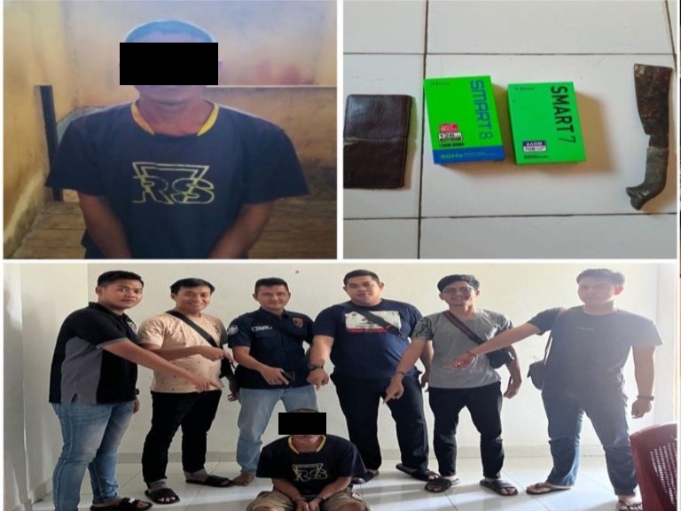 Polsek Karang Dapo Tangkap Residivis Curat dalam Operasi Sikat I Musi 2025