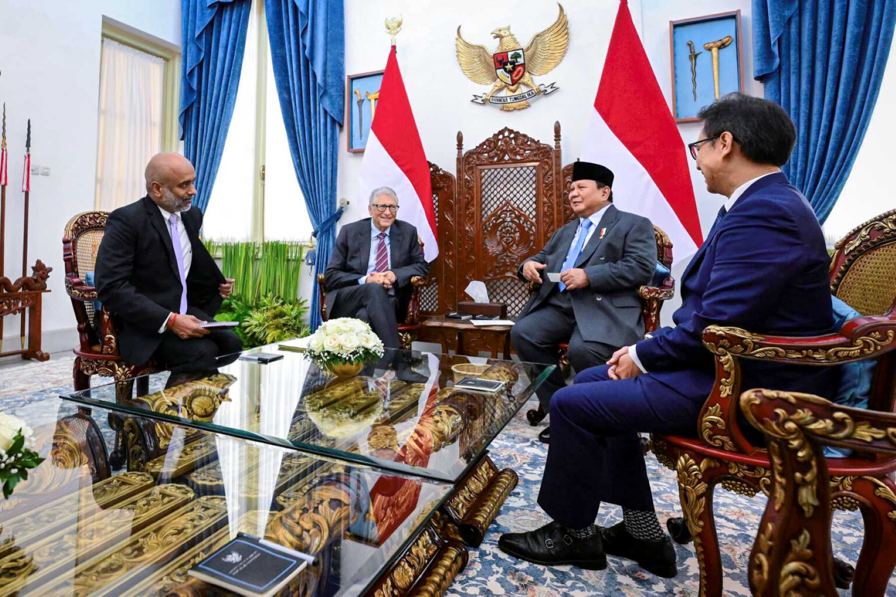 Presiden Prabowo-Bill Gates Bahas Transformasi Kesehatan dan Pendidikan di Indonesia