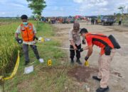 Jasad Pria Ditemukan di Sawah Dekat Sumur Bor Pertamina Indramayu