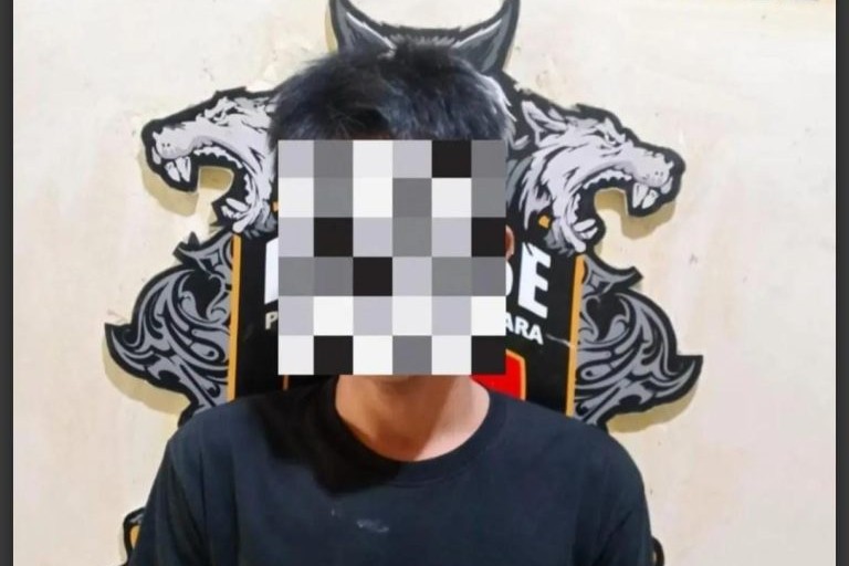 Tim Gabungan Polres Lampung Utara Amankan Pelaku Penganiayaan Linmas di Isorejo