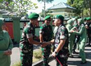 Dandim 1606/Mataram Sambut Hangat Kunjungan Kerja Pangdam IX/Udayana di Yonif 742 SWY