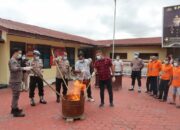 Polres Tapanuli Utara Musnahkan 204,9 Gram Ganja Bukti Peredaran Narkoba