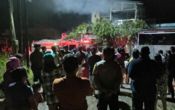Warung Sembako di Tombulu Terbakar, Kerugian Capai Rp100 Juta