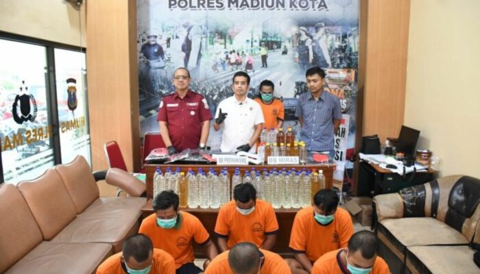 Polres Madiun Kota Ungkap 11 Kasus Kejahatan Serius
