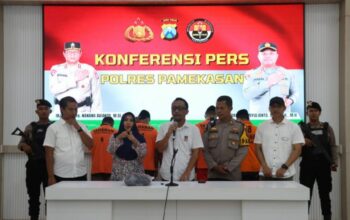 Empat Pencuri Motor Diringkus, Polres Pamekasan Ungkap Modus Operandi