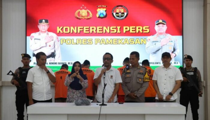 Empat Pencuri Motor Diringkus, Polres Pamekasan Ungkap Modus Operandi