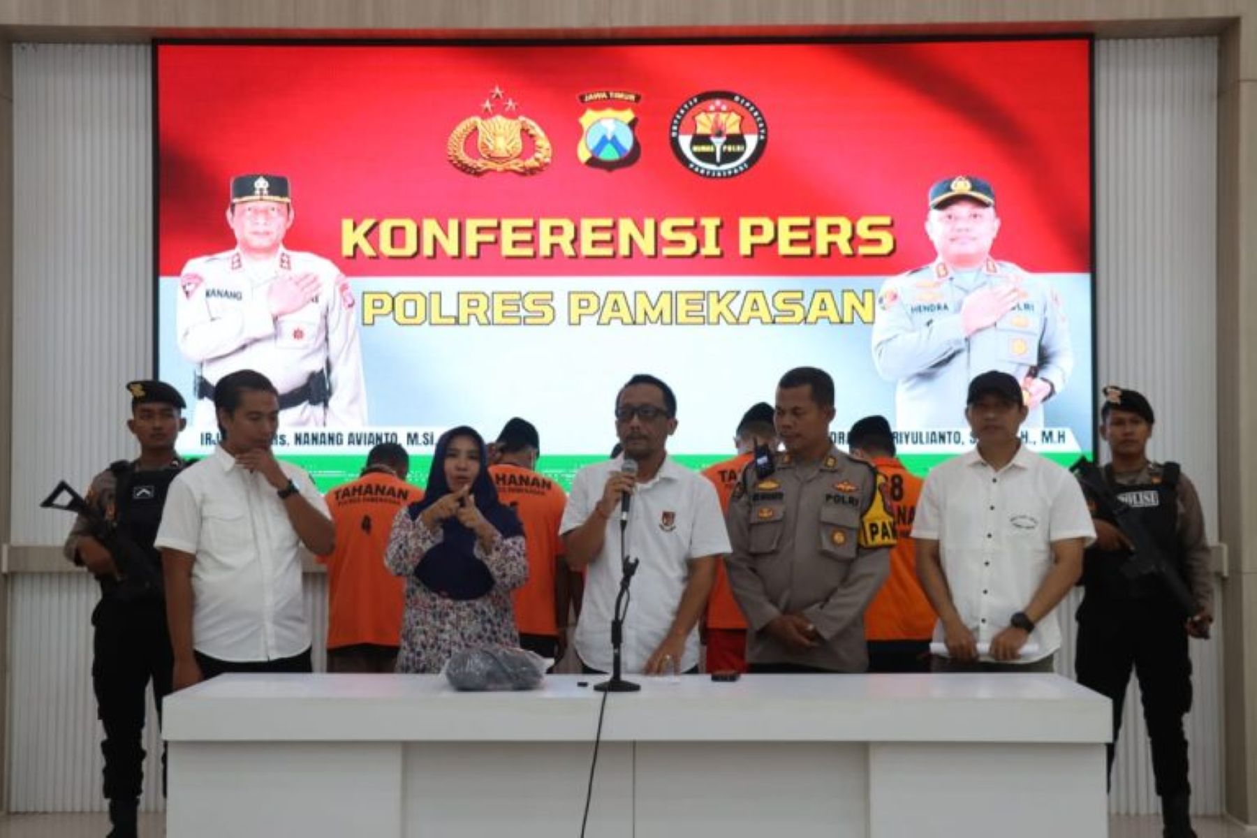 Empat Pencuri Motor Diringkus, Polres Pamekasan Ungkap Modus Operandi