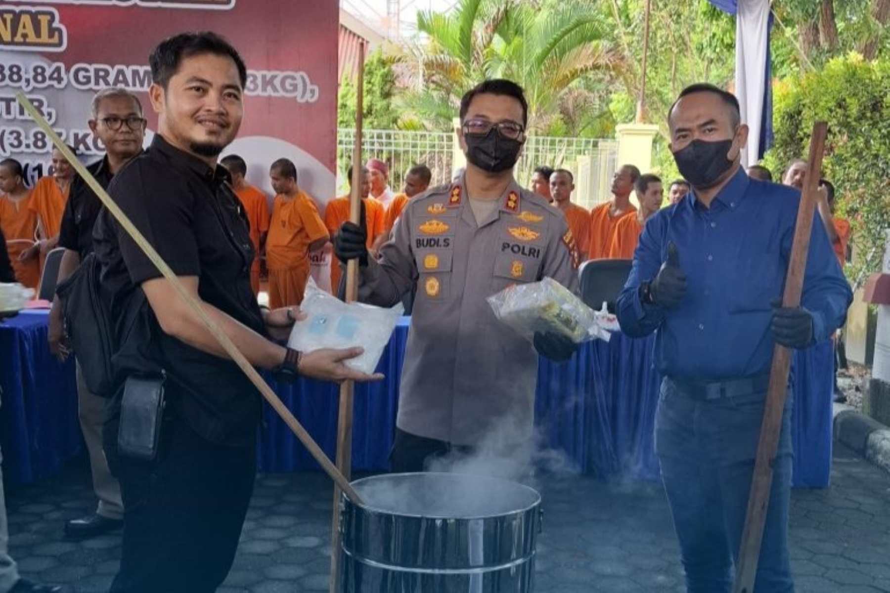 olda Riau Musnahkan 180 Kg Narkotika, Bukti Seriusnya Perang Narkoba