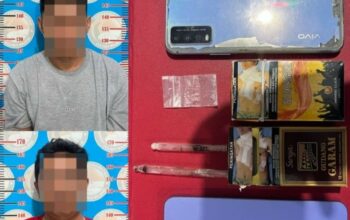Polres Majene Tangkap Dua Pelaku Peredaran Sabu di Banggae Timur