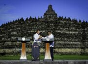 Kemitraan Strategis Indonesia-Prancis Resmi Diluncurkan di Candi Borobudur