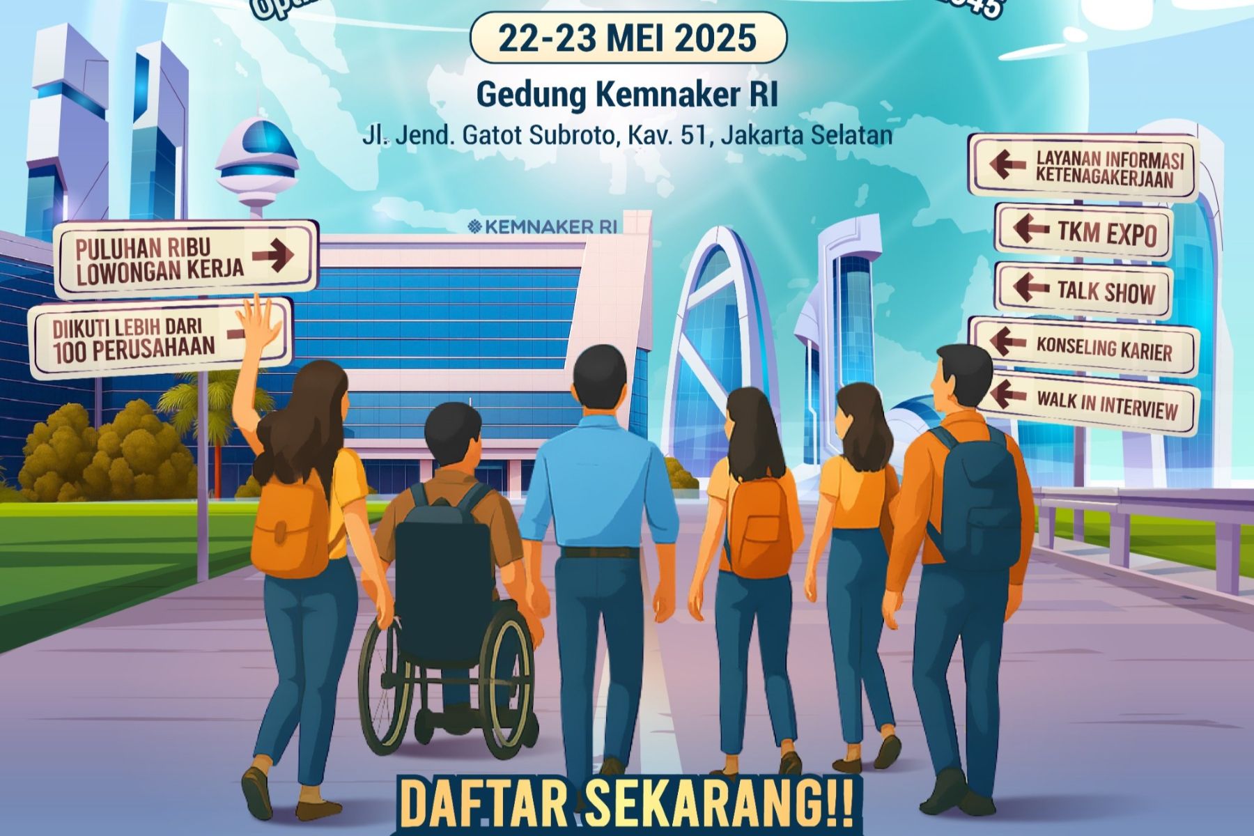 Job Fair 2025: 52 Ribu Lowongan Siap Sambut Talenta Unggul