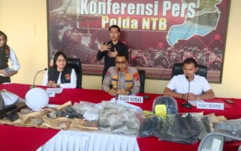 Polda NTB Tetapkan 20 Tersangka Kasus Pengerusakan dan Penjarahan Saat Unjuk Rasa 30 Agustus