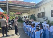 Kunjungan TK Negeri 2 Sekongkang ke Mapolsek Sekongkang, Dikenalkan Tugas dan Fungsi Polri