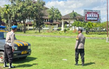 Patroli Humanis Polsek Gerung Jaga Stabilitas Keamanan di Wilayah Pemerintahan