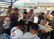 Satlantas Lombok Barat Edukasi Ojek Pasar Jereneng soal Tertib Lalu Lintas