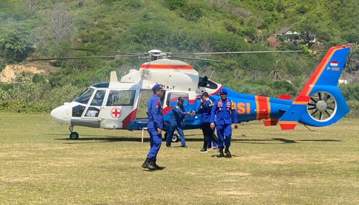 Ditpolairud Polda NTB Laksanakan Patroli Udara dan Pengecekan Helipad Jelang MotoGP 2025