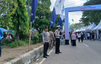Polres Lombok Barat Pastikan Acara Pasar Keuangan Rakyat Aman dan Tertib