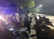 Polsek Gerung Jaga Malam, Wujudkan Rasa Aman Warga Lombok Barat