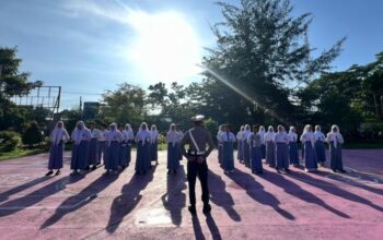 Disiplin Sejak Dini, Satlantas Lombok Barat Bentuk Pelajar Pelopor Keselamatan Jalan