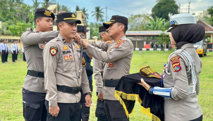 Kapolres Lombok Utara Kukuhkan Tiga Pamapta: Wujud Polisi Humanis di Garda Terdepan Pelayanan Publik
