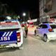 Blue Light Patroli dan Strong Point Malam, Sat Lantas Polres Dompu Jaga Kamseltibcar Lantas