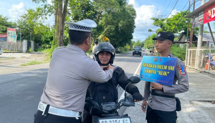Polres Lombok Utara Gelar Operasi Zebra Rinjani 2025, Tekankan Disiplin Berlalu Lintas