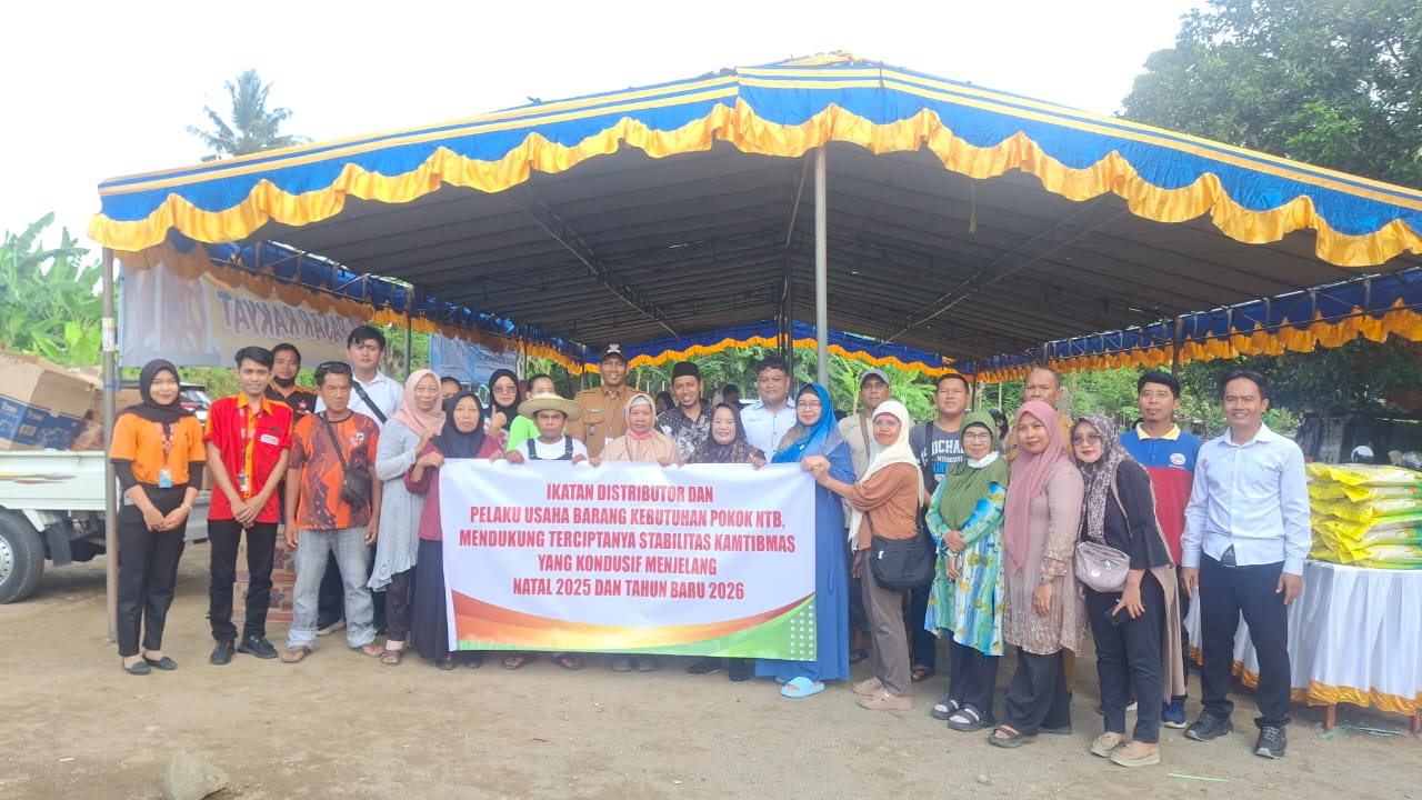 Pemerintah Kota Mataram Gandeng Distributor, Jaga Stabilitas Harga Bapok Jelang Nataru