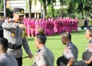 Polres Lombok Barat Gelar Kenaikan Pangkat Personel