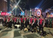 Baharkam Polri Kerahkan K-9 Jaga Keamanan Perayaan Tahun Baru di HI