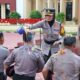 Kapolres Sumbawa Pimpin Korps Raport Kenaikan Pangkat 97 Personel Polres dan Brimob