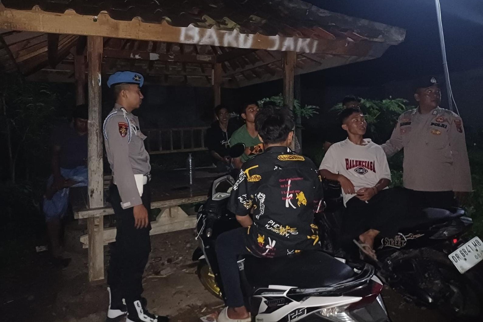 Polsek Lembar Jamin Kamtibmas di Dusun Lendang Jae