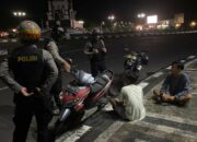 Patroli Blue Light Samapta Sasar Titik Rawan di Labuapi Lombok Barat