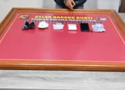Polres Lombok Barat Tangkap Pengedar Sabu 104 Gram di Sandik
