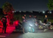 Cegah Balap Liar, Sat Samapta Polres Lobar Sisir Jalur Bypass