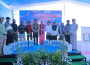 Kapolda NTB Kunker ke Lombok Utara, Cek Pembangunan hingga Serahkan Bansos