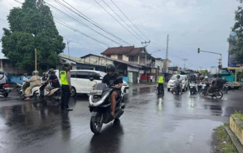 Satlantas Polres Lombok Barat Perketat Pengamanan Ngabuburit