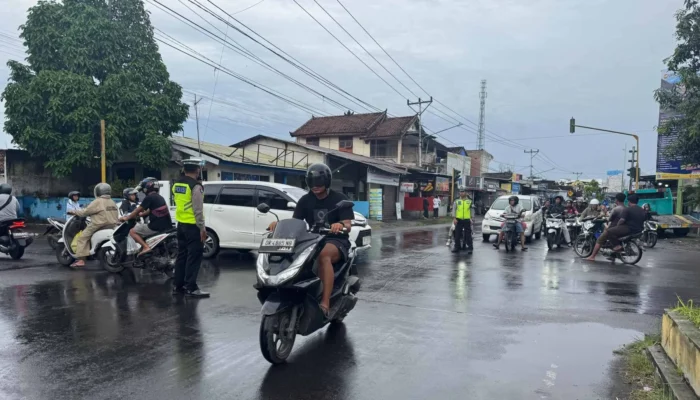 Satlantas Polres Lombok Barat Perketat Pengamanan Ngabuburit